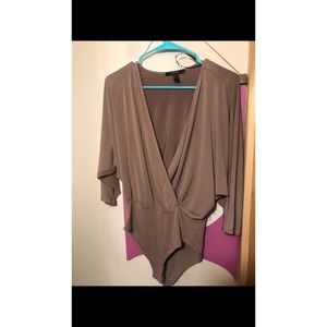 Body suit blouse
